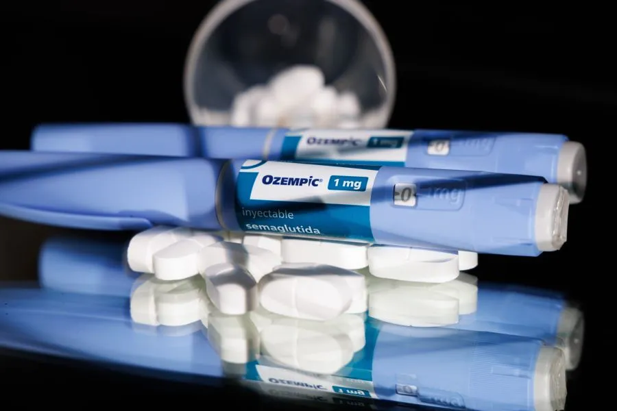 ozempic injections on table for rapid weight loss